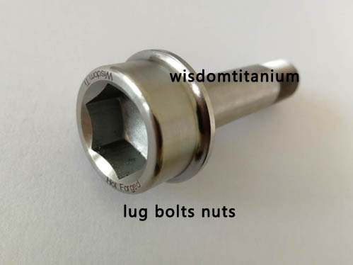 hot forged titanium lug bolt