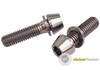 Brake clamp titanium screw bolt