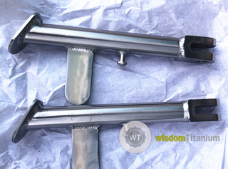 Customized Titanium Side Stand for Motorcycle